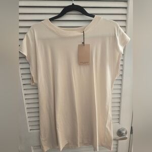 MM Lafleur Cream Short Sleeve Women's Tee